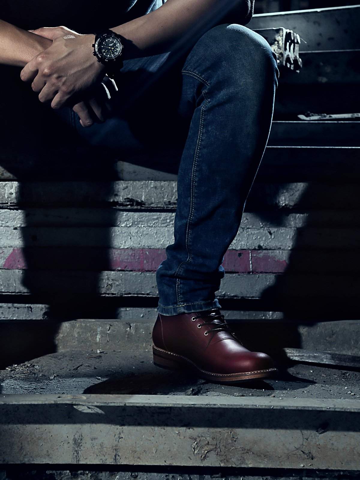 Heimdall Raider Boots Maroon - MORE by Morello Indonesia