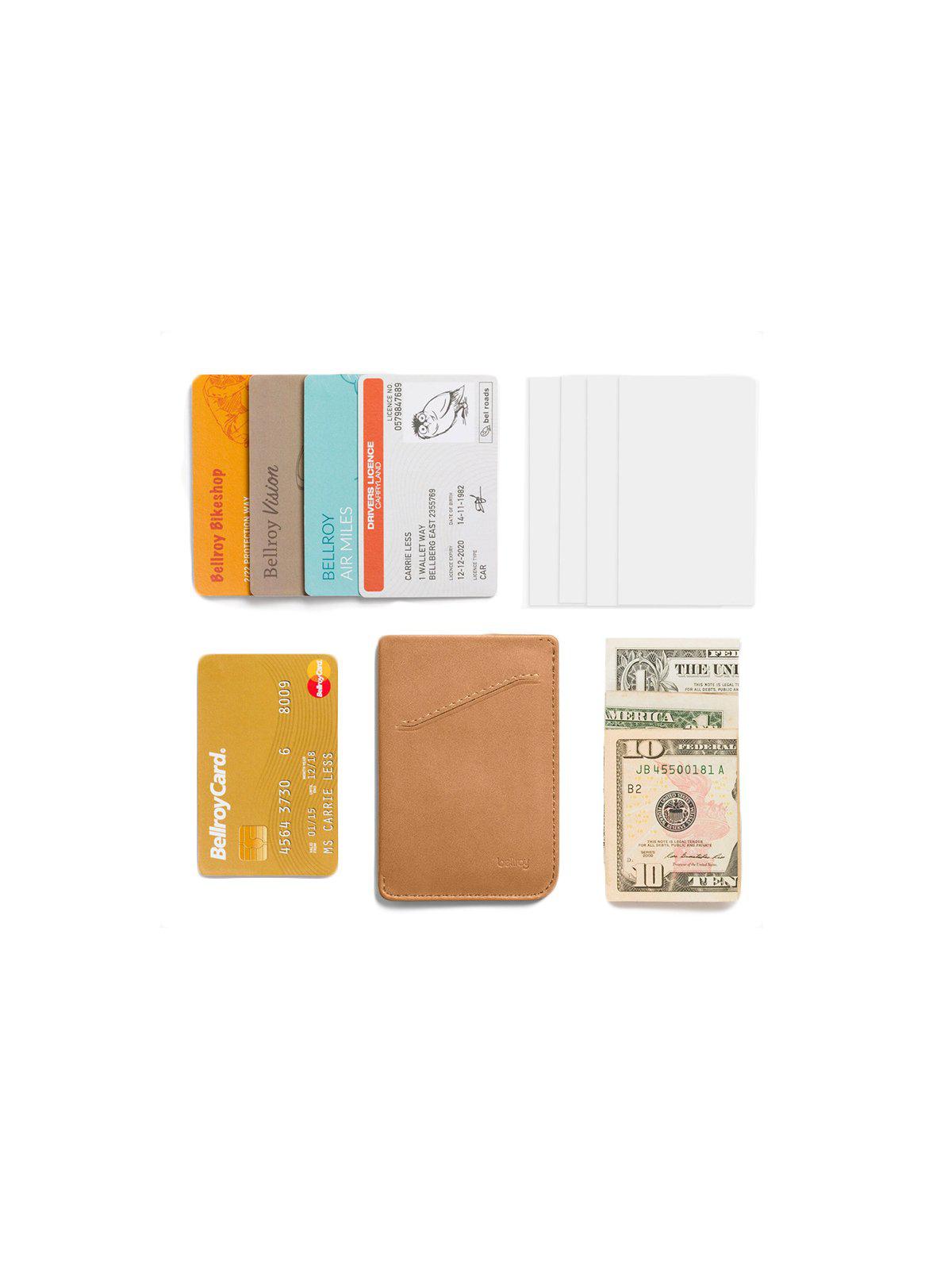 Bellroy Card Sleeve Tan - MORE by Morello Indonesia