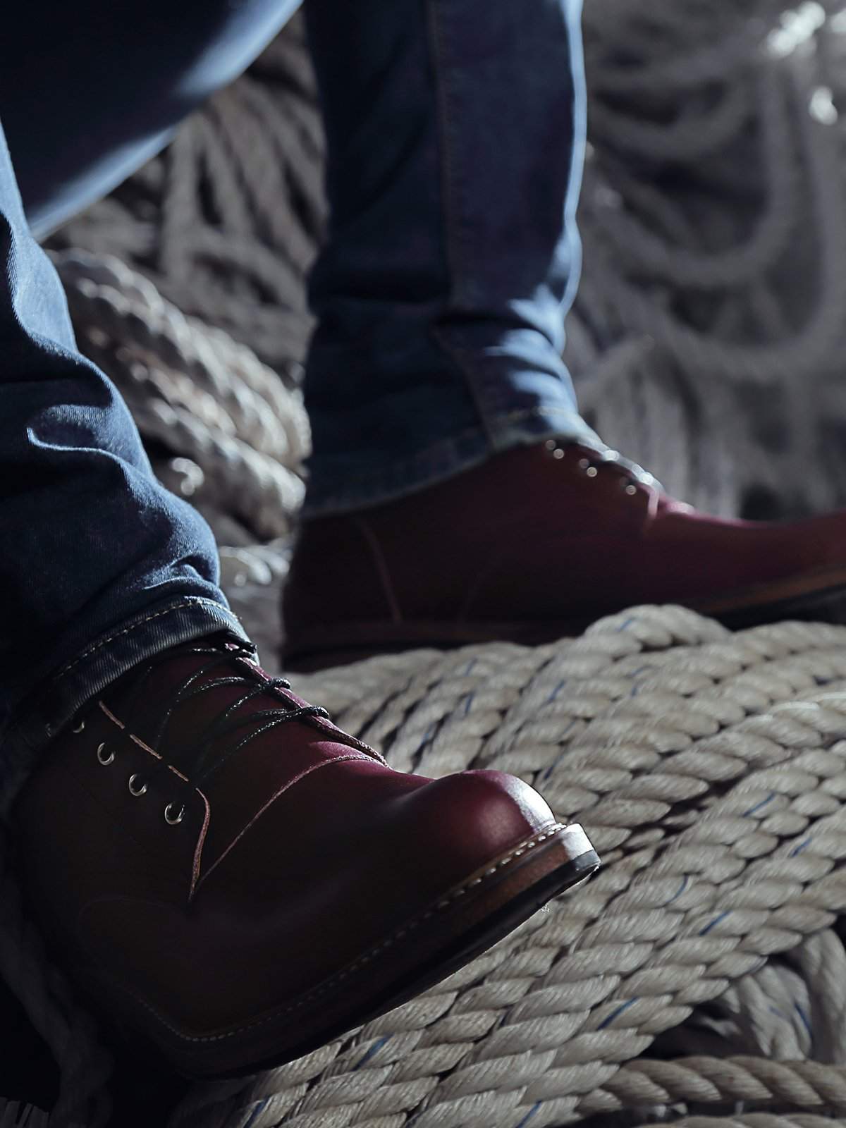 Heimdall Raider Boots Maroon - MORE by Morello Indonesia