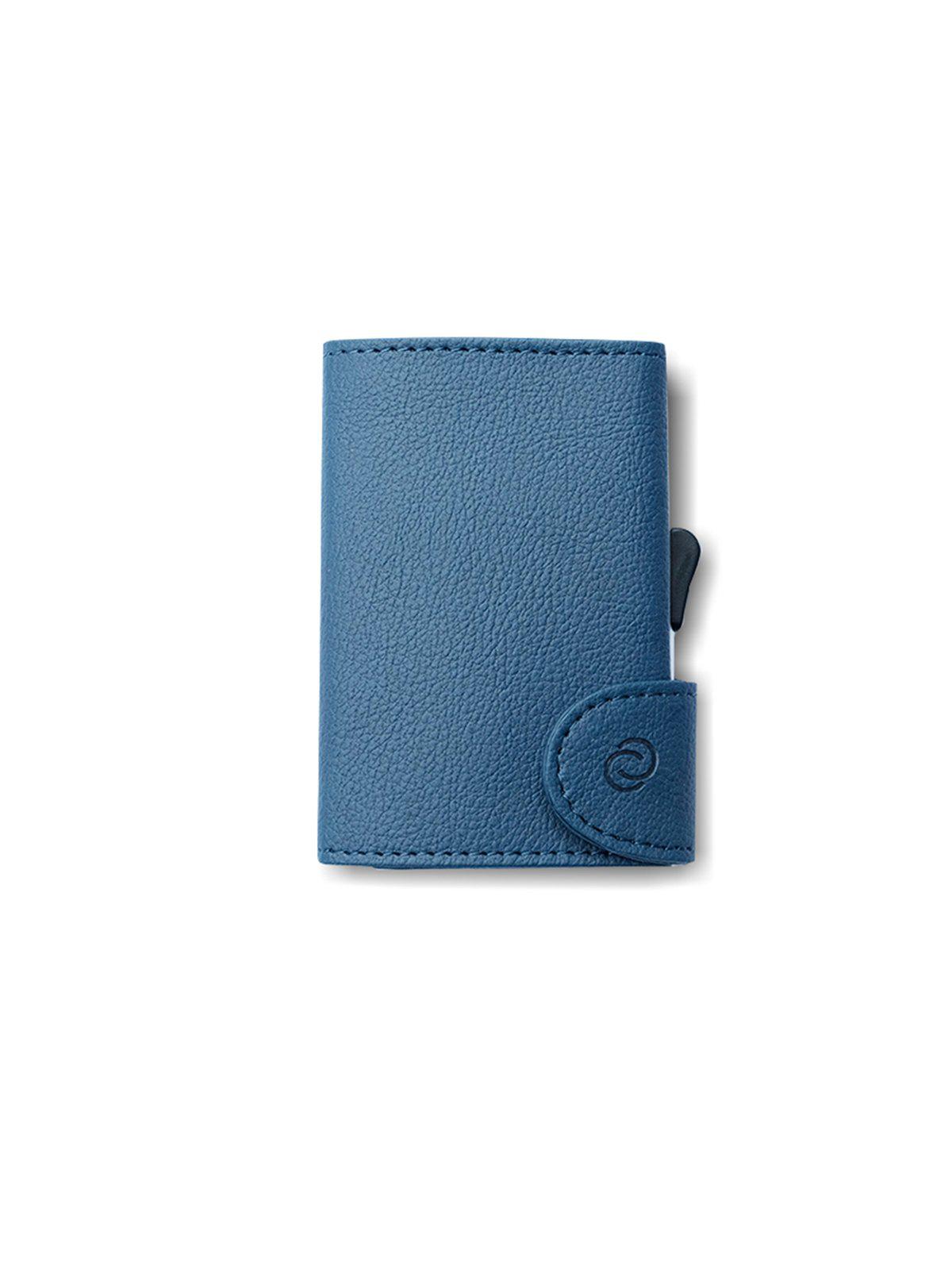 C-Secure PU Leather RFID Wallet Navy - MORE by Morello Indonesia