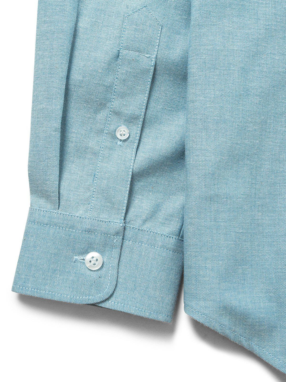 Contentment. Jetted Oxford Light Blue Shirt - MORE by Morello Indonesia
