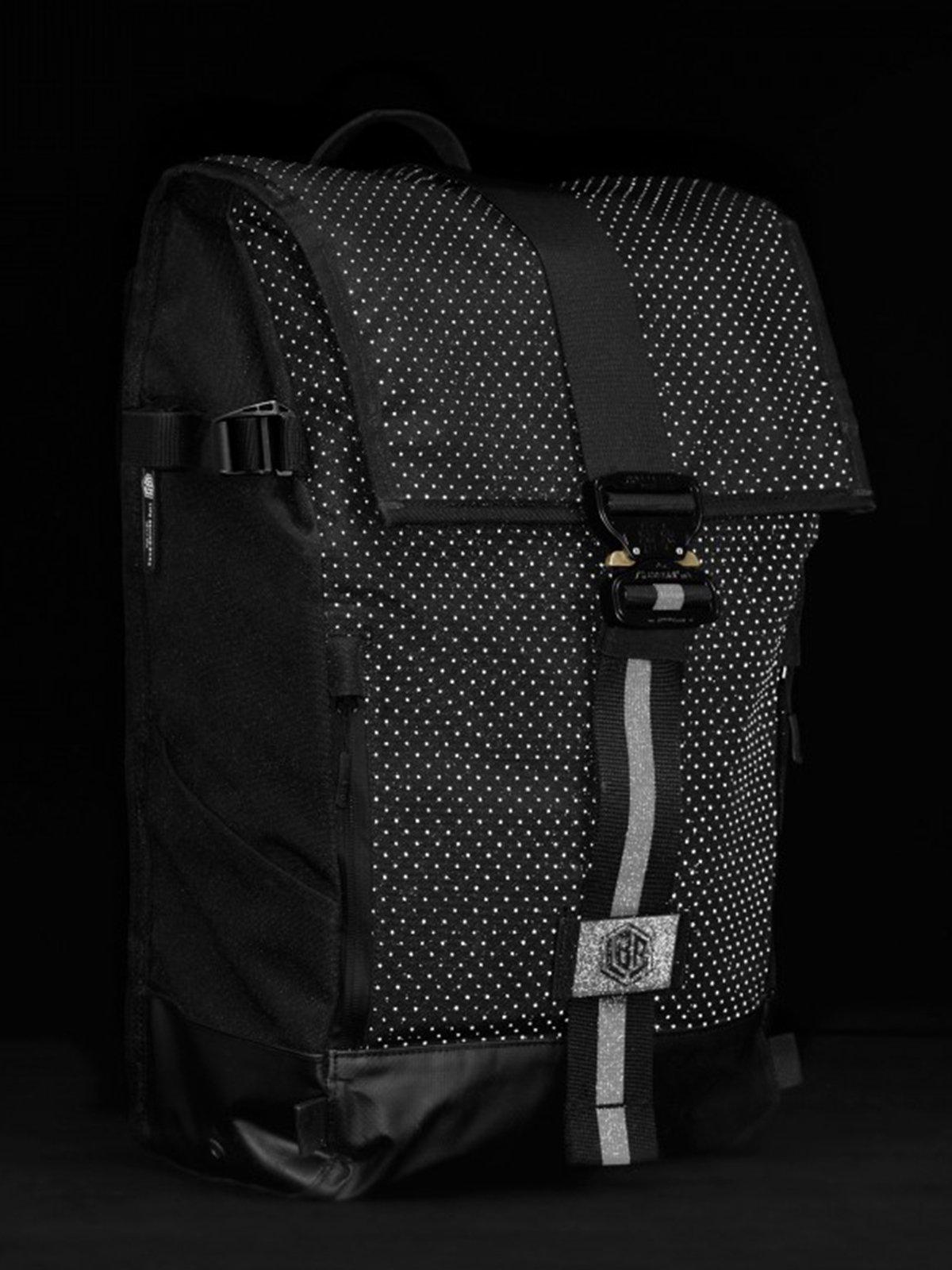 Life Behind Bars The Breakaway Eclipse 27L Backpack Black Reflective - MORE by Morello Indonesia