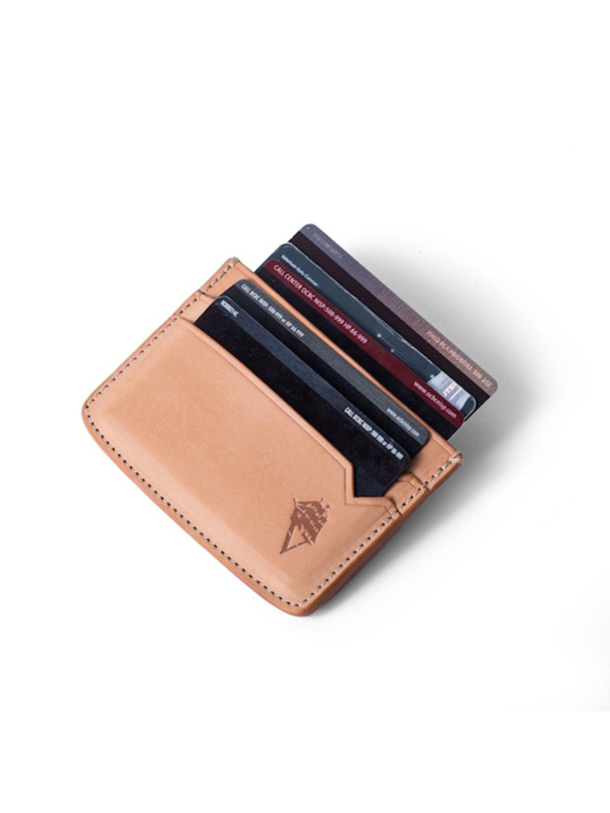 Voyej Vasa IV Americana Natural Card Case - MORE by Morello Indonesia