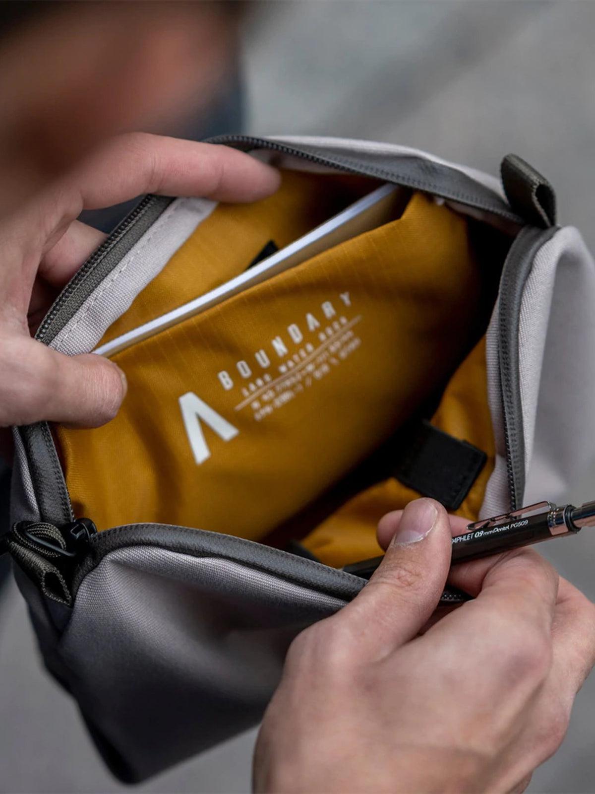 Boundary Supply Rennen Recycled Pouch Slate