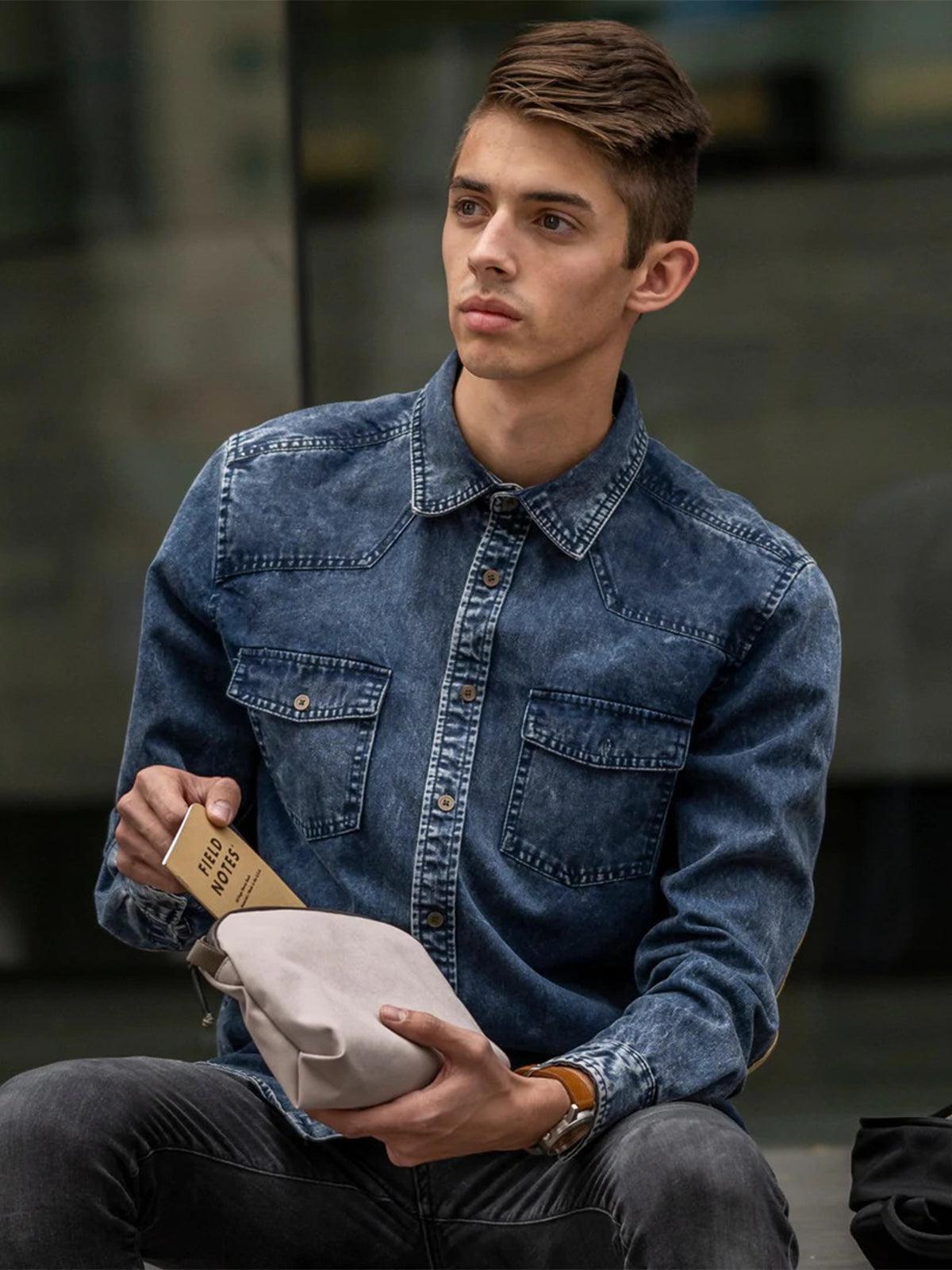 Boundary Supply Rennen Recycled Pouch Slate
