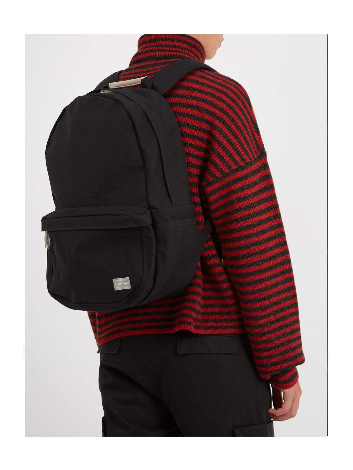 Porter-Yoshida &amp; Co. Beat Cotton Canvas Backpack - MORE by Morello Indonesia