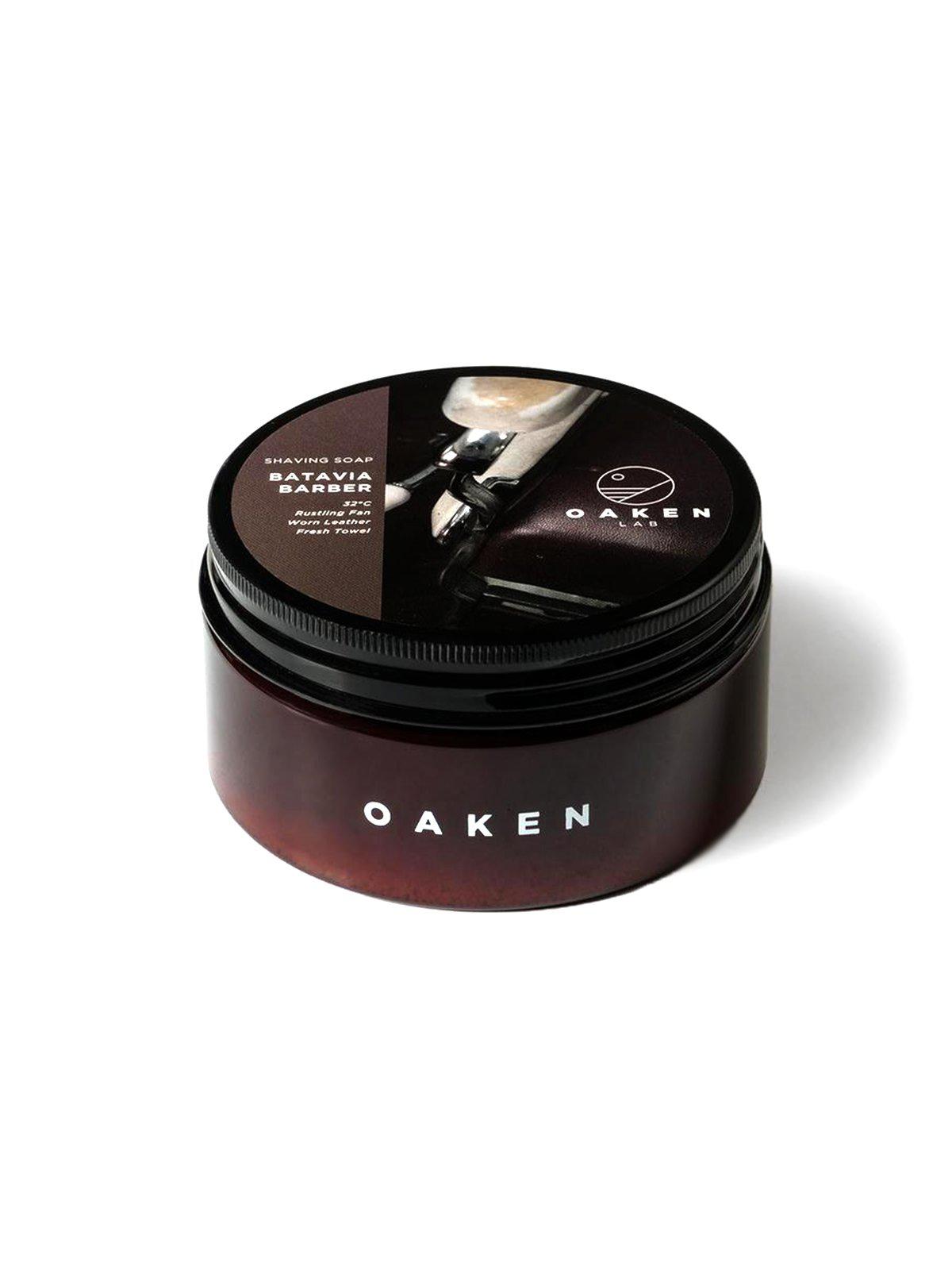 Oaken Lab Shaving Soap Batavia Barber 114g - MORE by Morello Indonesia