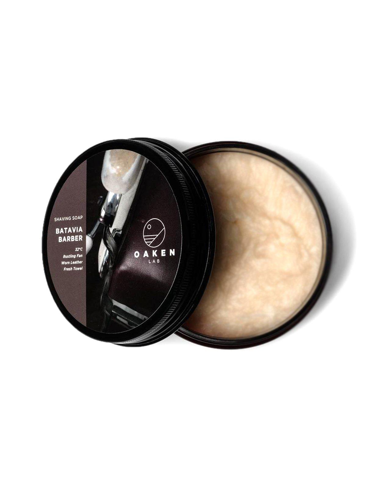 Oaken Lab Shaving Soap Batavia Barber 114g - MORE by Morello Indonesia