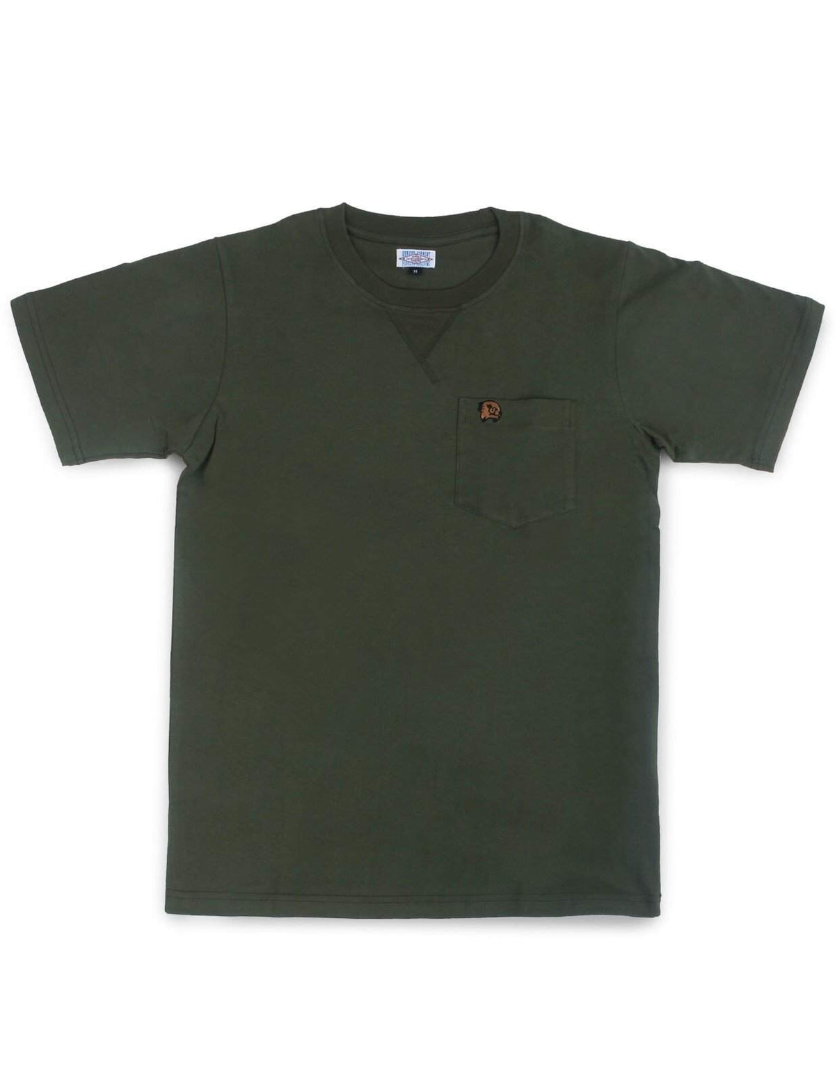 Jackhammer Beaver Pocket Tee Moss Grey - MORE by Morello Indonesia