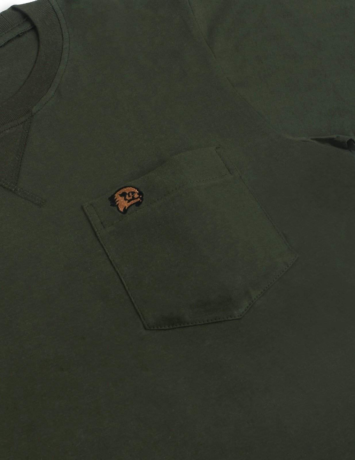 Jackhammer Beaver Pocket Tee Moss Grey - MORE by Morello Indonesia