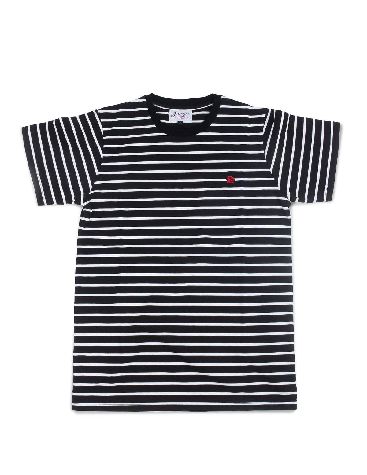 Jackhammer Beaver Striped Tee BW - MORE by Morello Indonesia