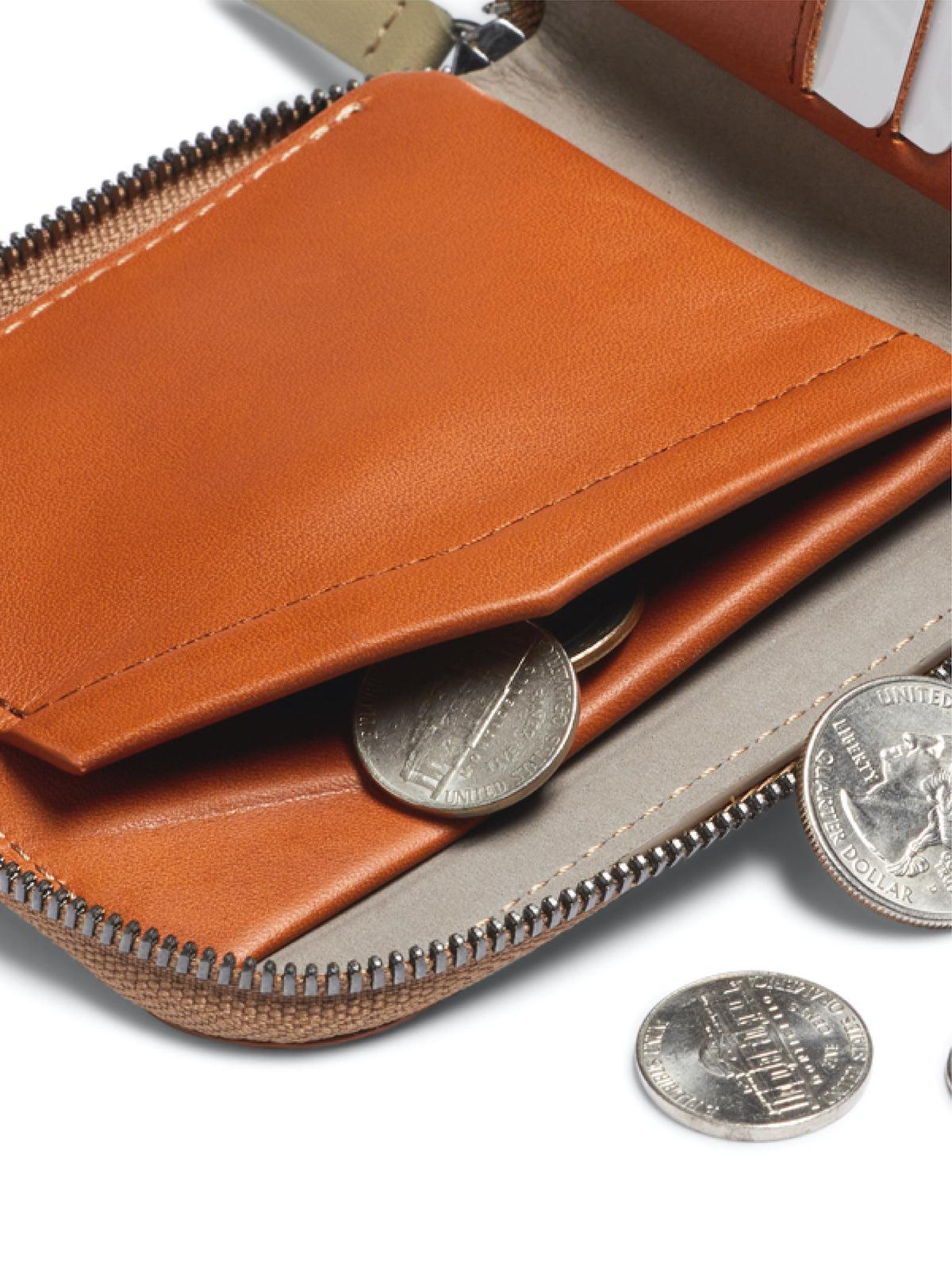 Bellroy Zip Wallet Terracotta RFID
