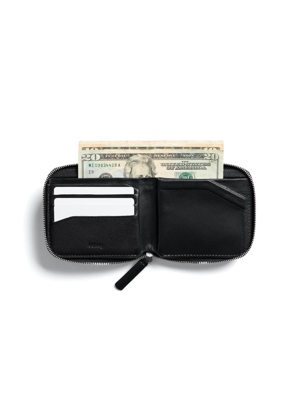 Bellroy Zip Wallet Obsidian RFID