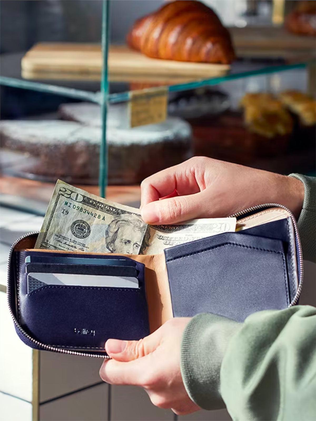 bellroy zip wallet with key Bellroy Zip Wallet Obsidian RFID
