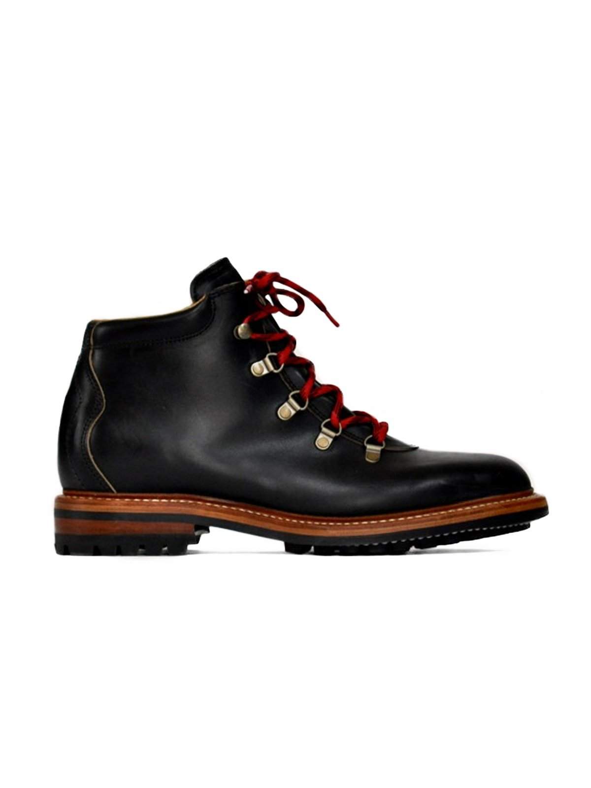 Oakstreet Bootmakers Black Commando Sole Summit Boot - MORE by Morello Indonesia