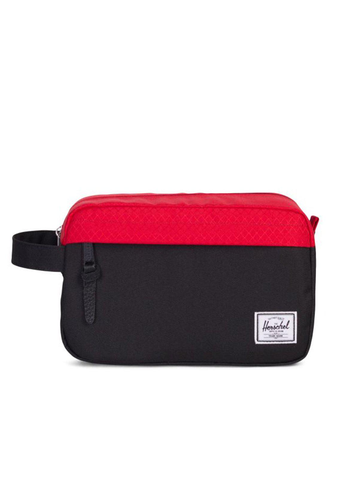 Herschel Chapter Travel Kit Black Scarlet 5L - MORE by Morello Indonesia