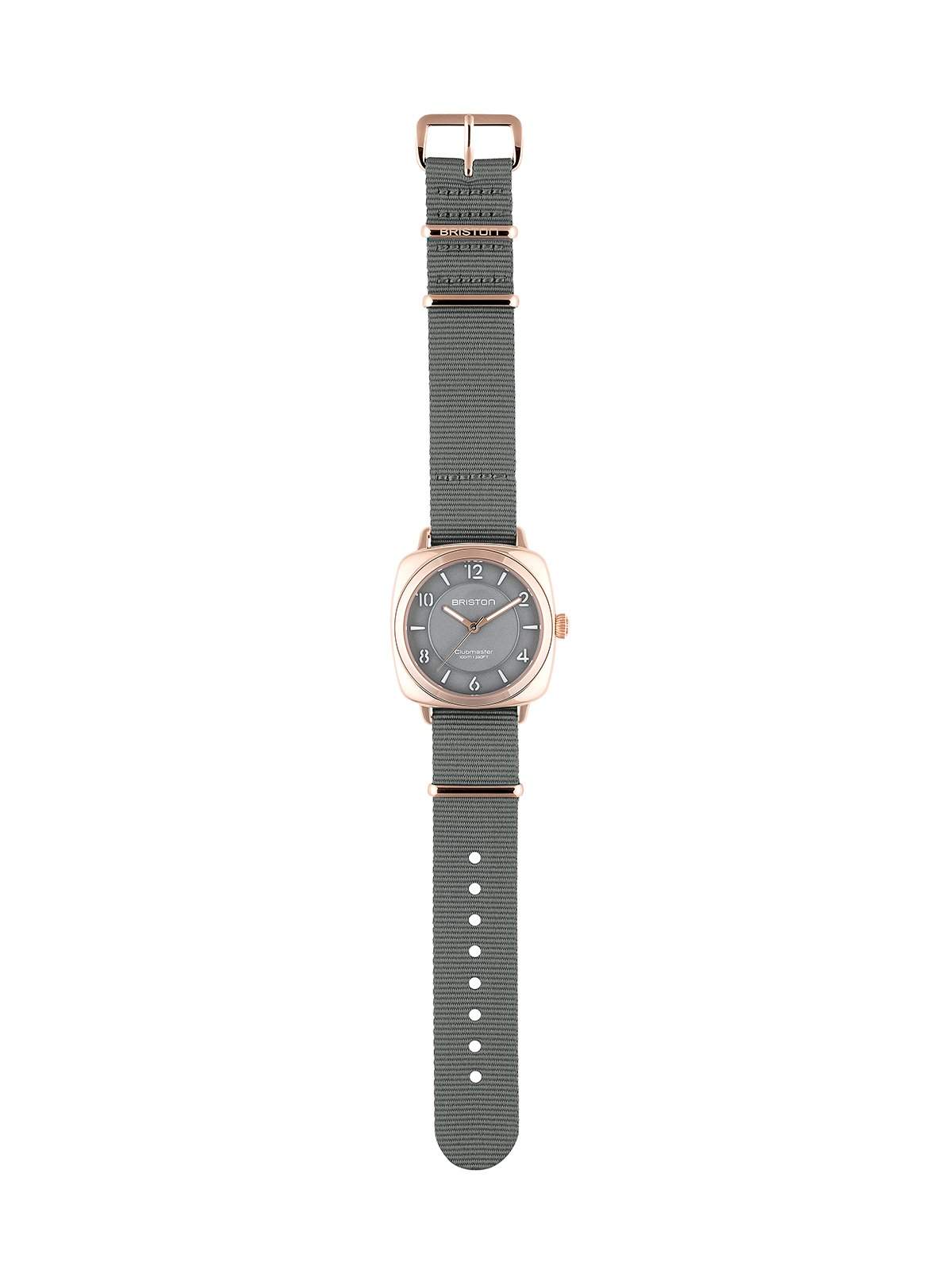 Briston Clubmaster Chic Steel HMS Gold Grey Dial 36mm - MORE by Morello Indonesia