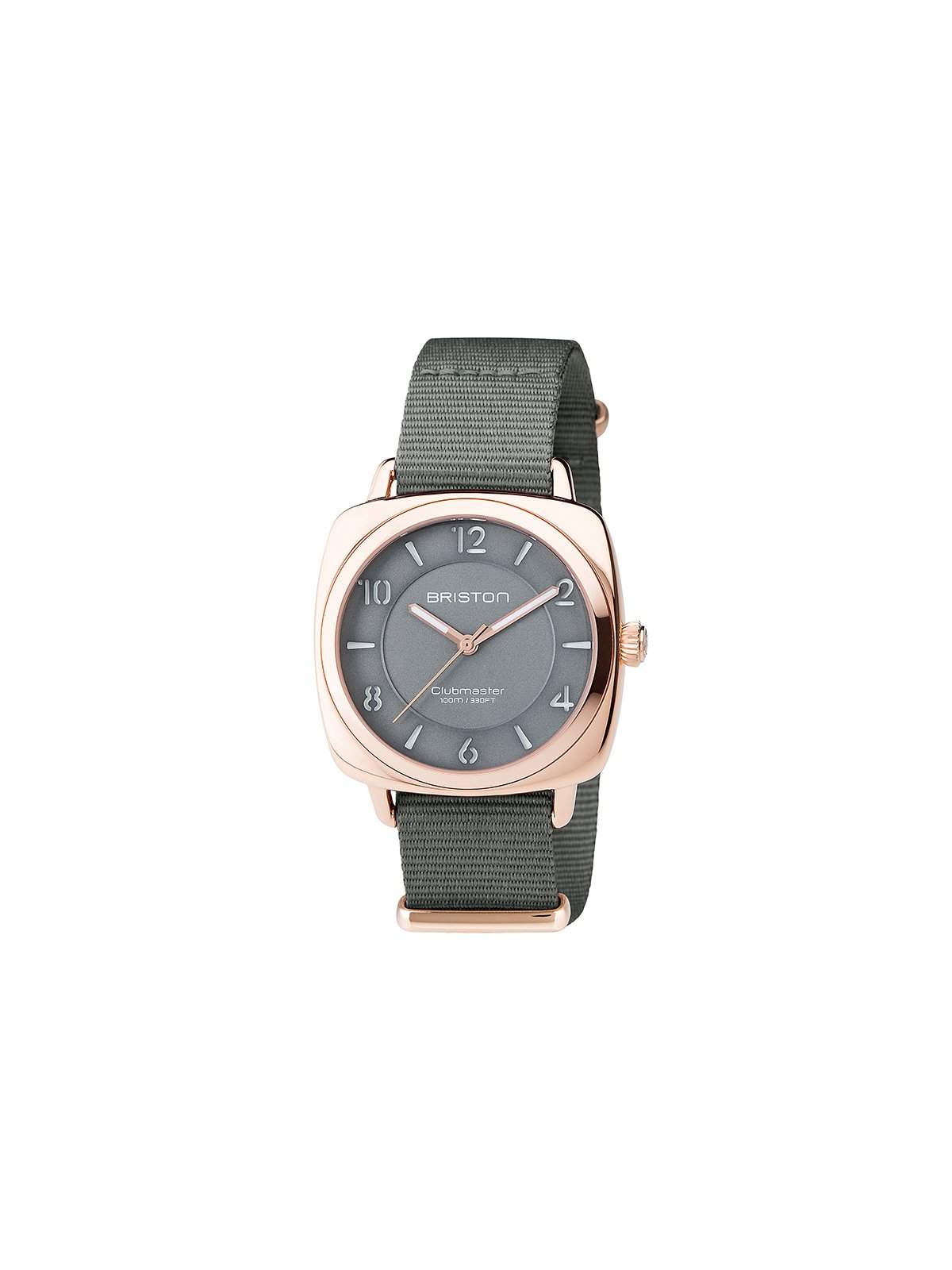 Briston Clubmaster Chic Steel HMS Gold Grey Dial 36mm - MORE by Morello Indonesia