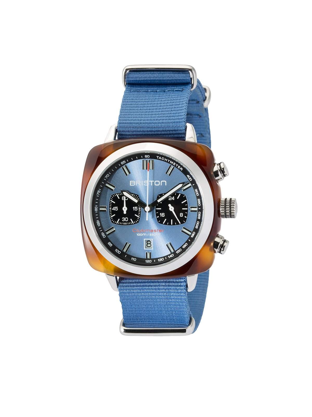 Briston Clubmaster Sport Acetate Chronograph Horizon 42mm - MORE by Morello Indonesia