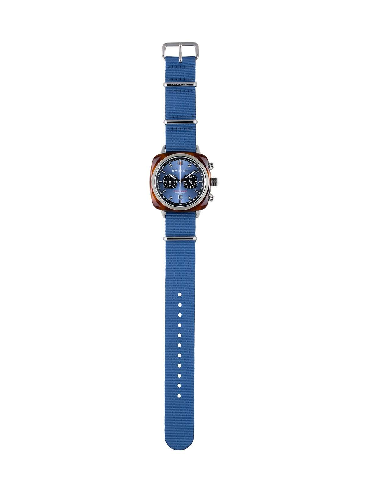 Briston Clubmaster Sport Acetate Chronograph Horizon 42mm - MORE by Morello Indonesia