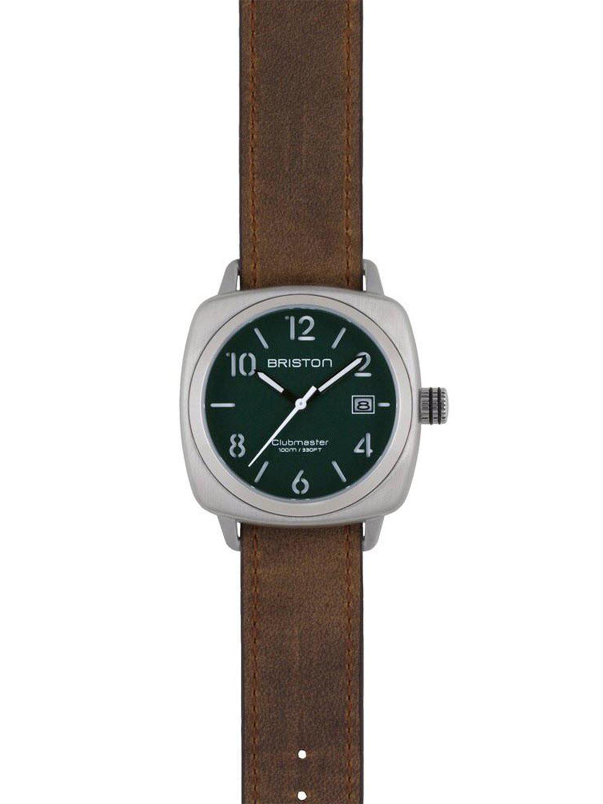 Briston Clubmaster Classic Steel HMS British Green Matt Dial 40mm - MORE by Morello Indonesia