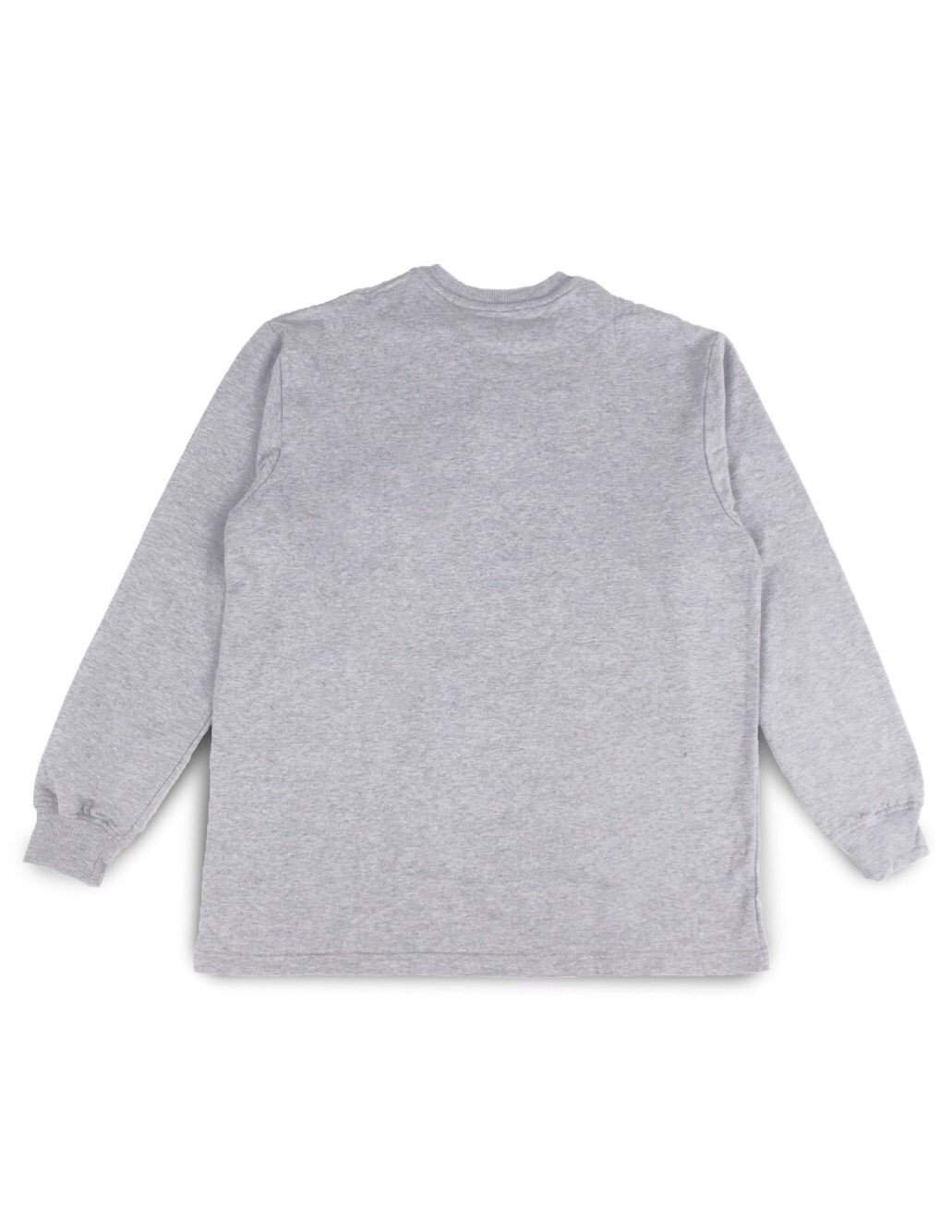 Jackhammer Chief Henley Shirt Cloud Grey - MORE by Morello Indonesia