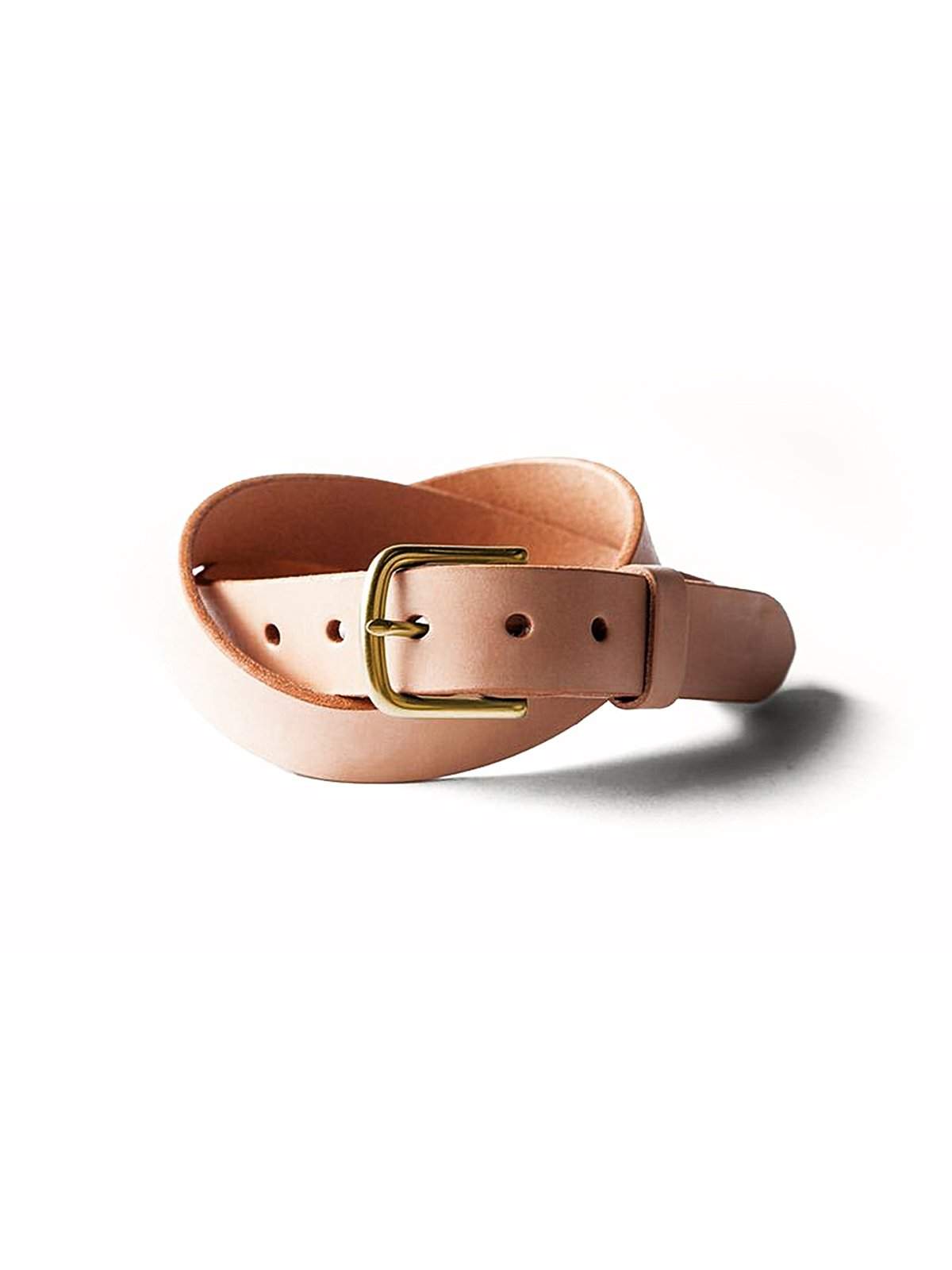 Tanner Goods Classic Belt Natural Brass - MORE by Morello Indonesia