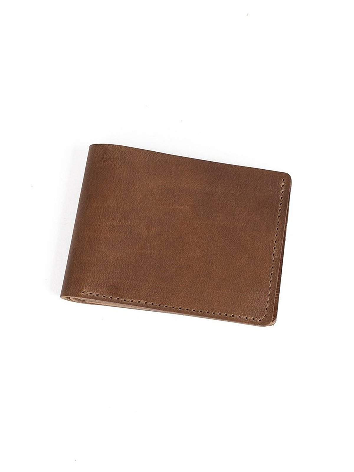 Wood&amp;Faulk Classic Bifold Brown Chromexcel Wallet - MORE by Morello Indonesia