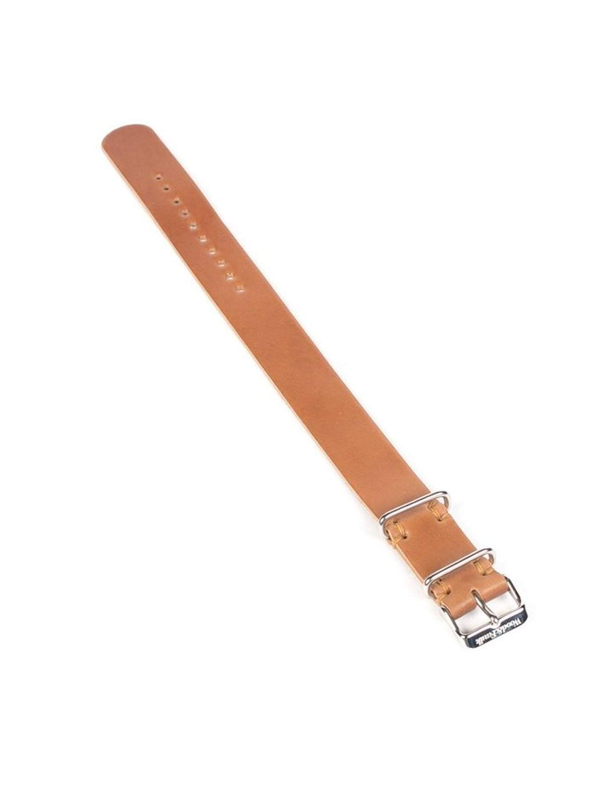 Wood&amp;Faulk Cordovan Passthrough Watch Strap Natural 20mm - MORE by Morello Indonesia