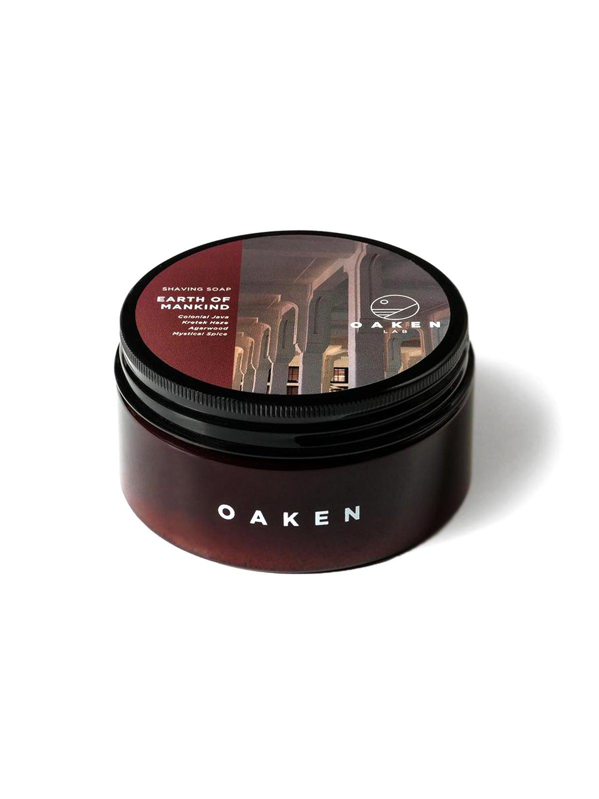 Oaken Lab Shaving Soap Earth Of Mankind 114g - MORE by Morello Indonesia