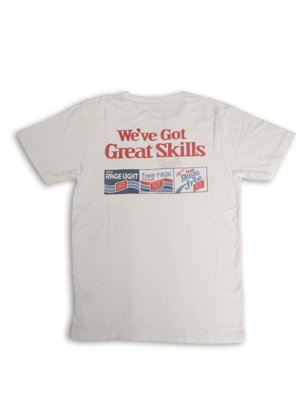 Free Rage Recycled Cotton Tee Drink White - MORE by Morello Indonesia