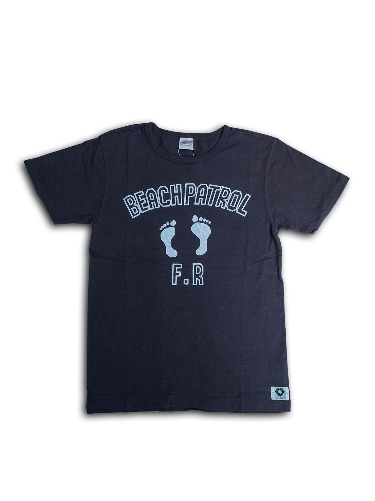 Free Rage Recycled Cotton Tee Beach Patrol Grey - MORE by Morello Indonesia
