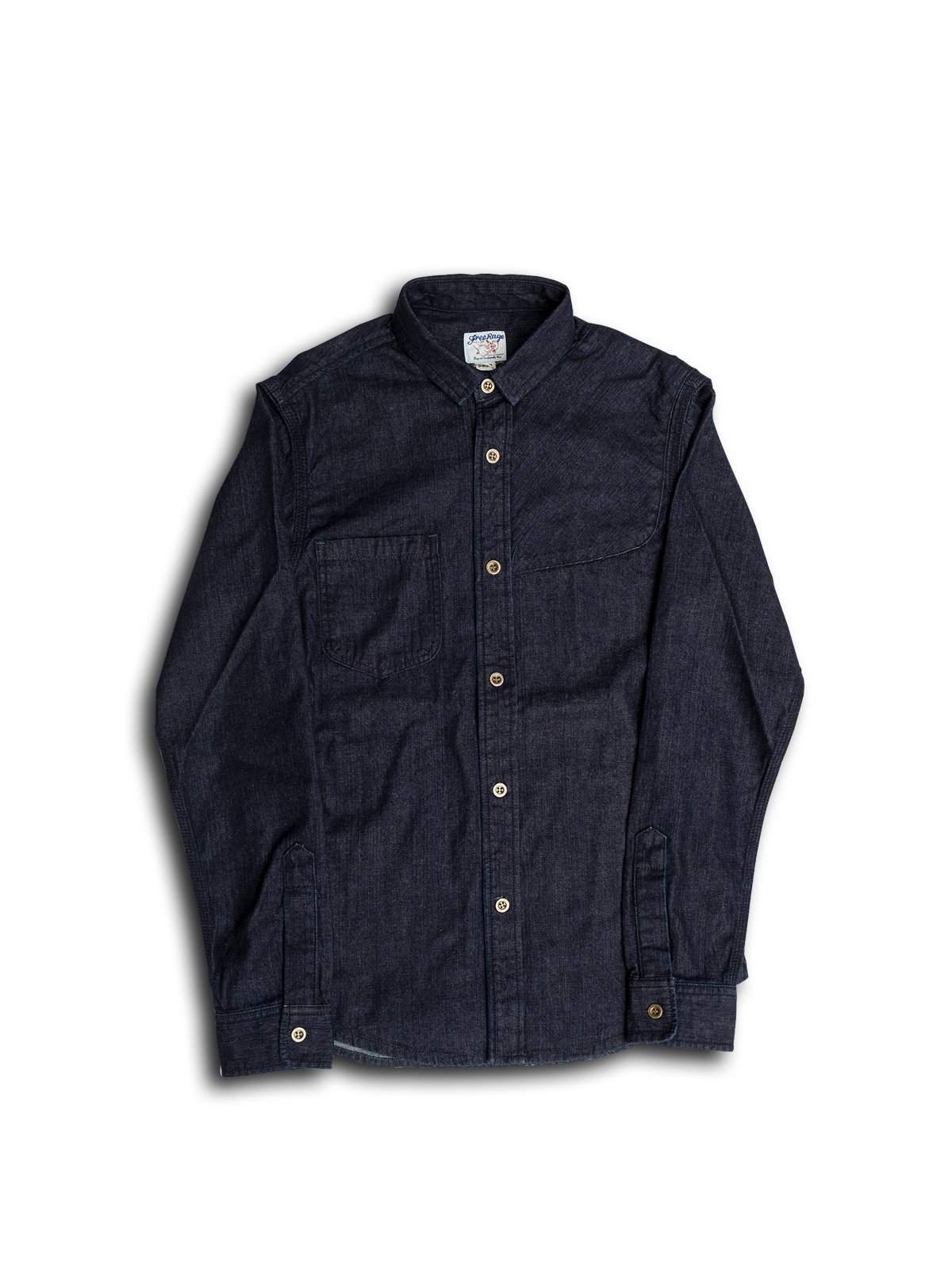 Free Rage Denim Shirt With Gunpatches - MORE by Morello Indonesia