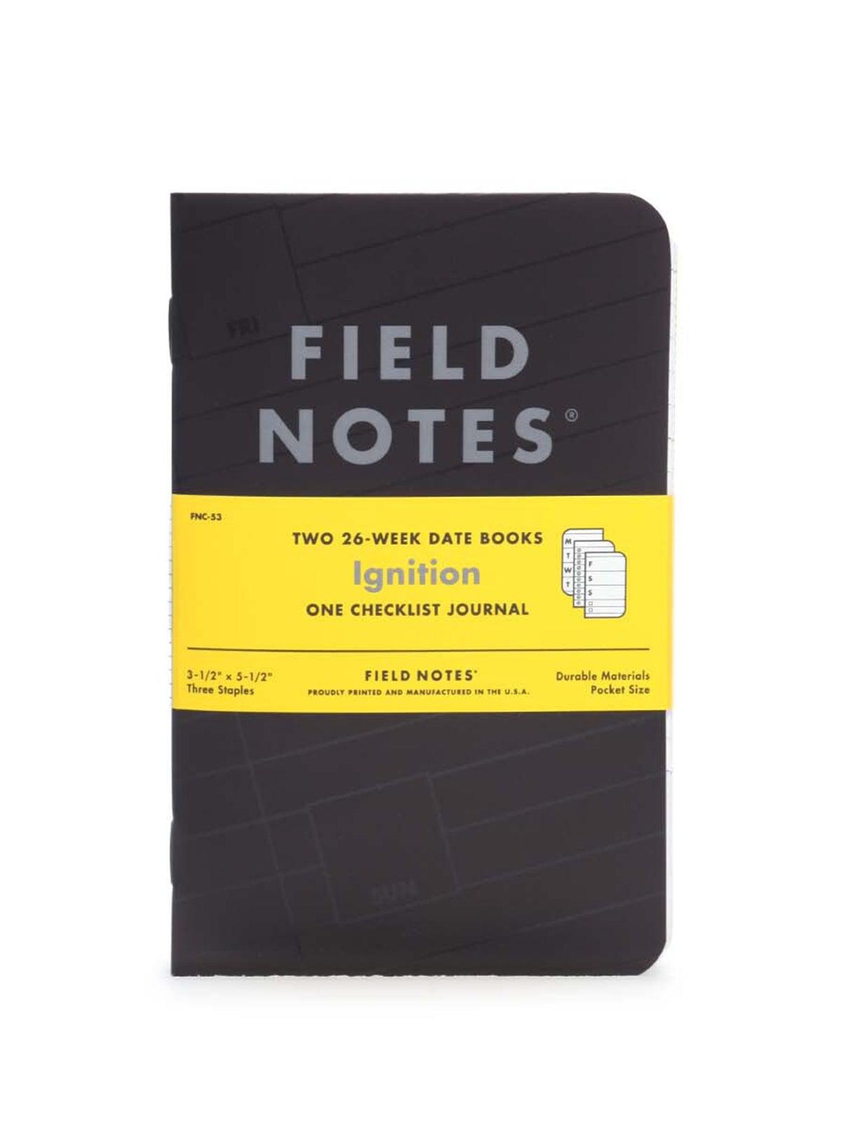 Field Notes Ignition 2 Pack Planners 1 Pack Checklist