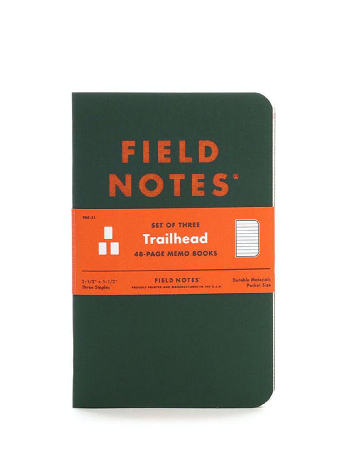 Field Notes Trailhead 3 Pack Ruled Paper - MORE by Morello Indonesia