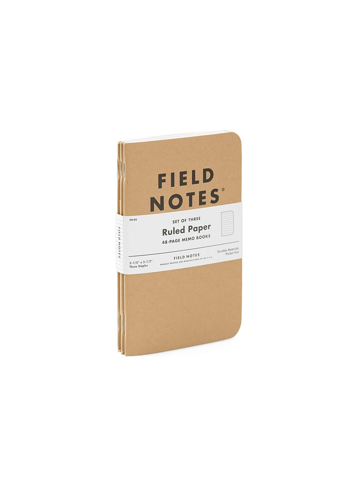Field Notes Original Kraft 3 Pack Ruled Paper - MORE by Morello Indonesia