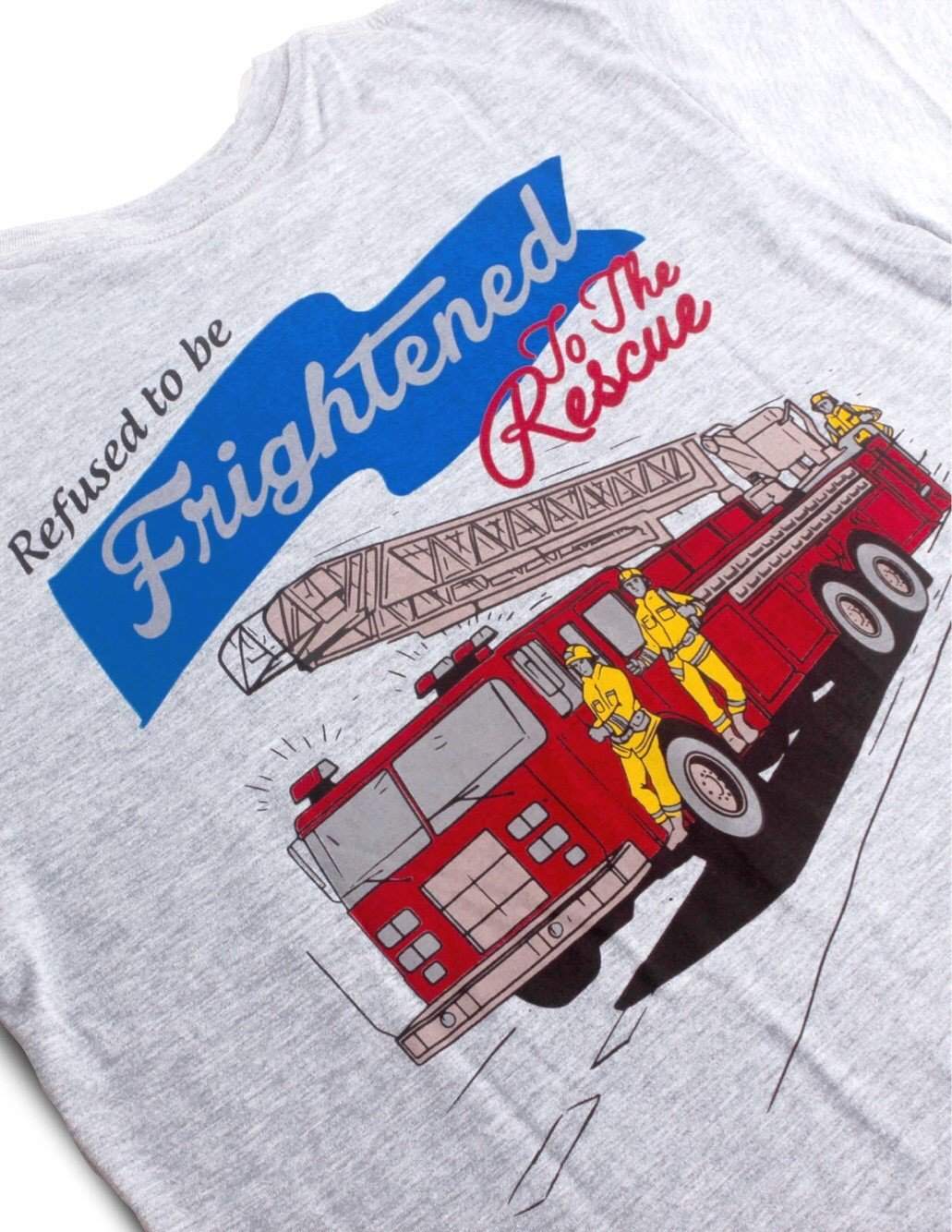 Jackhammer Fire Rescue Truck Tee Grey - MORE by Morello Indonesia