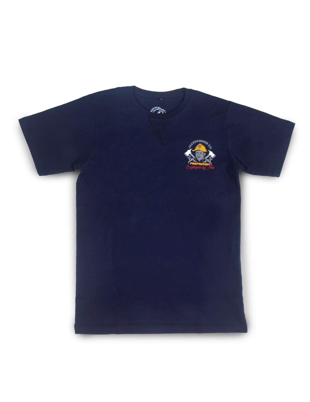 Jackhammer Fireman&#39;s Chores Tee Navy - MORE by Morello Indonesia