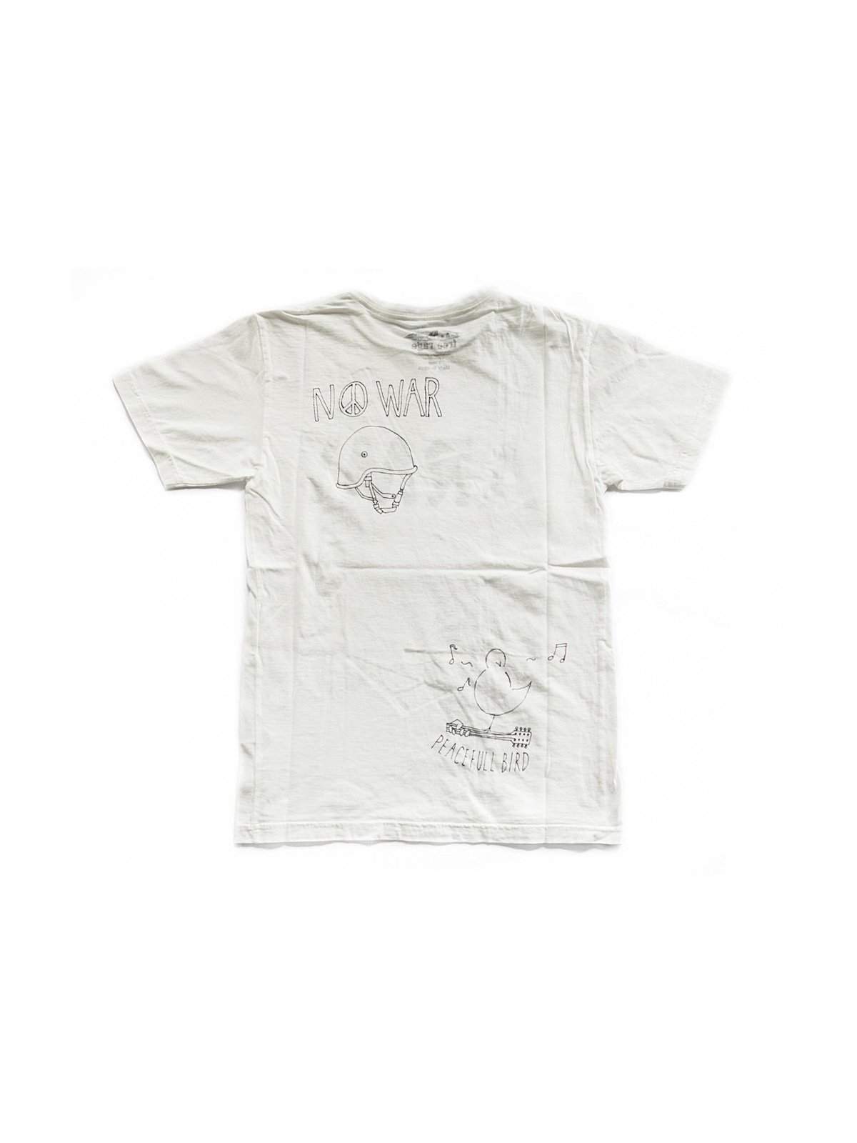 Free Rage Army Hand Paint Tee White - MORE by Morello Indonesia