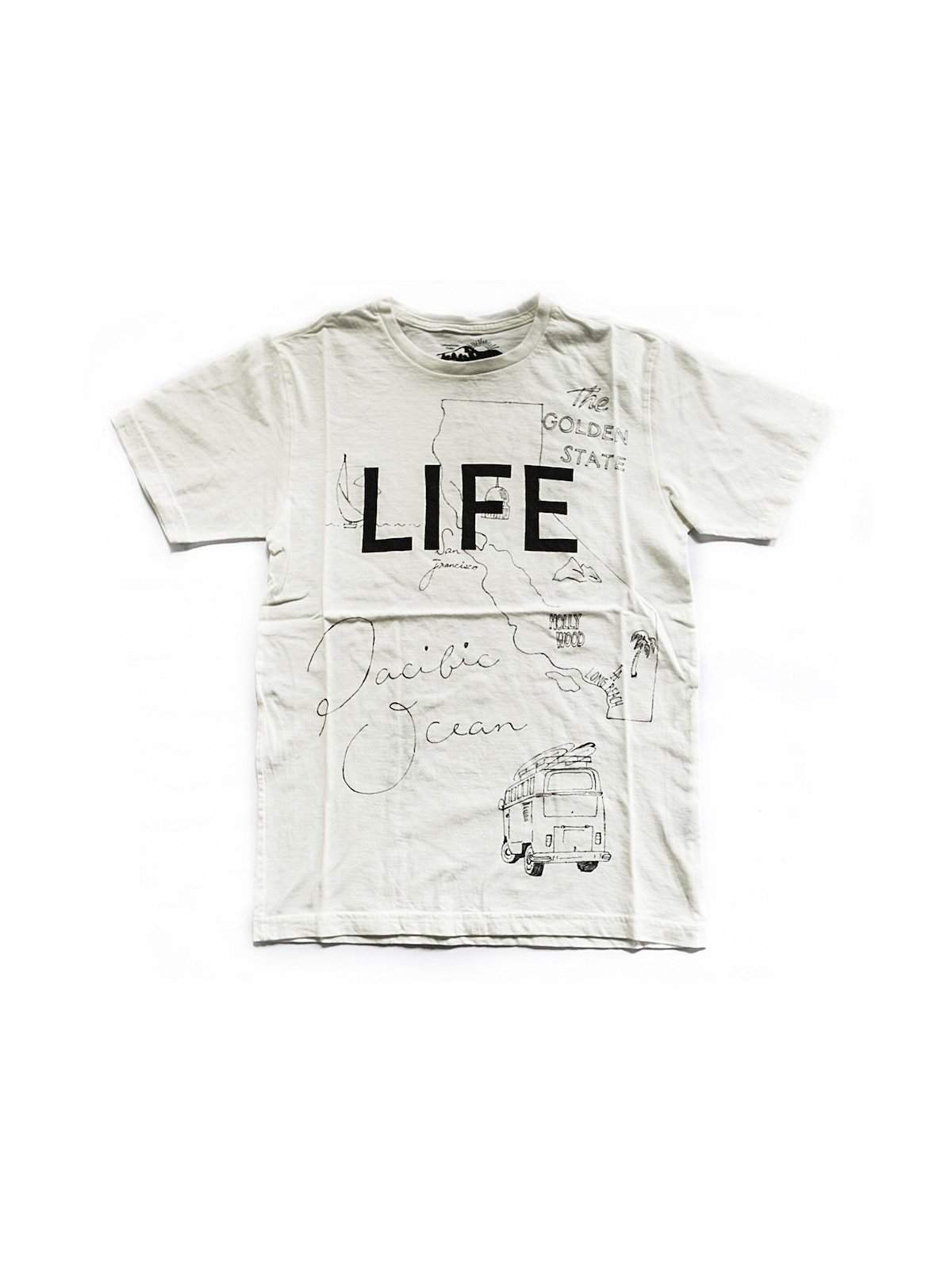 Free Rage Life Hand Paint Tee White - MORE by Morello Indonesia
