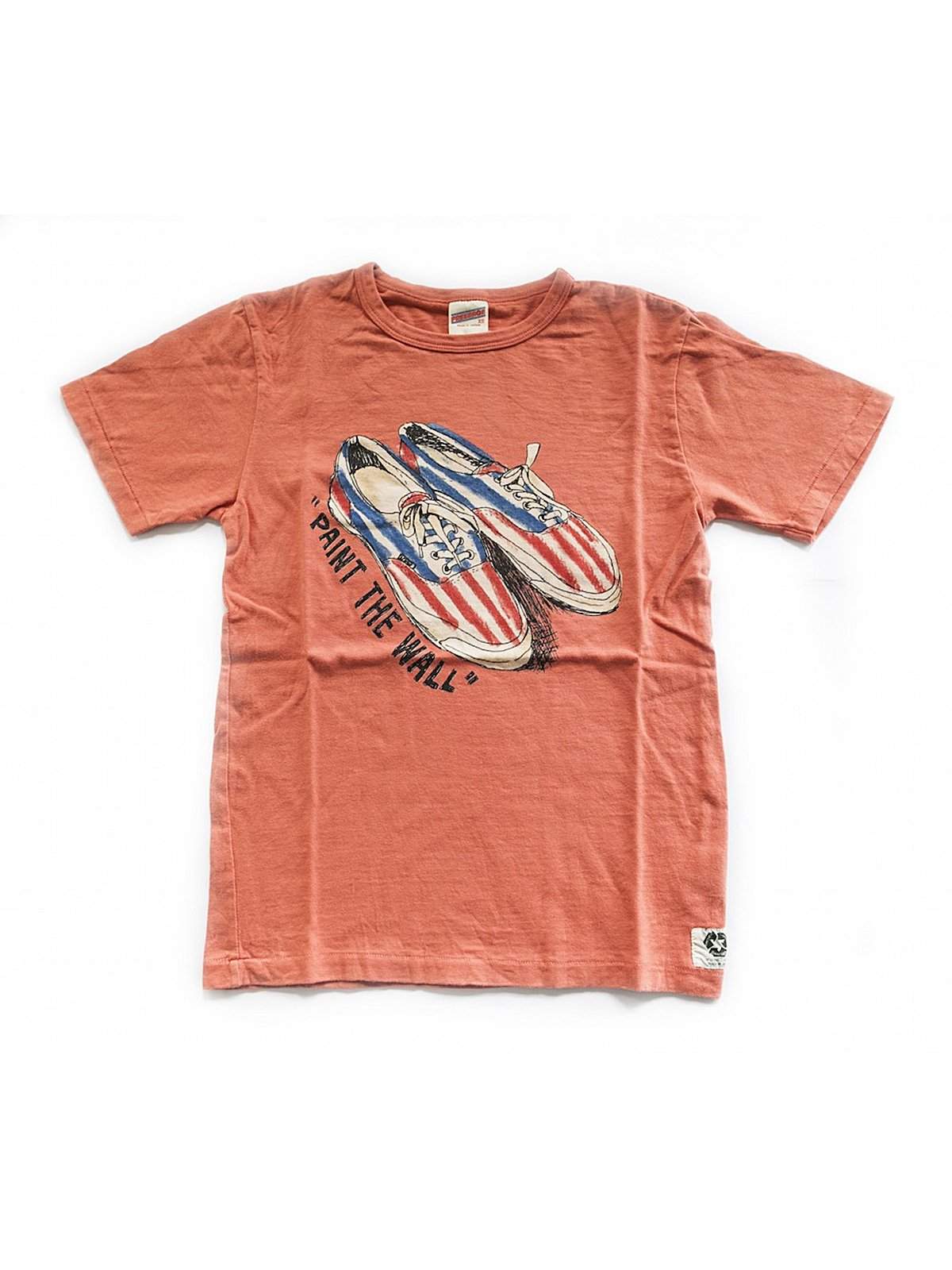 Free Rage Paint The Wall Tee Coral - MORE by Morello Indonesia