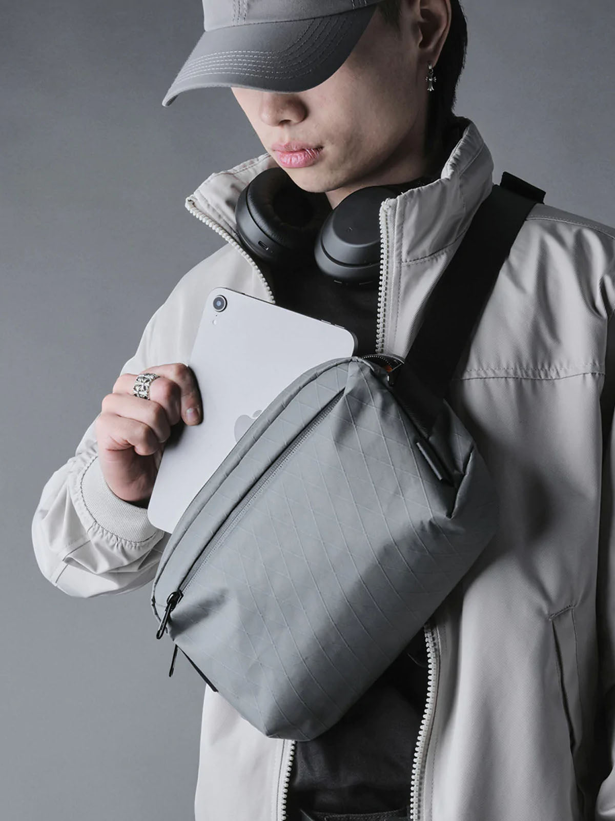 Alpaka Go Sling Mini Limited Edition Slate Grey VX21