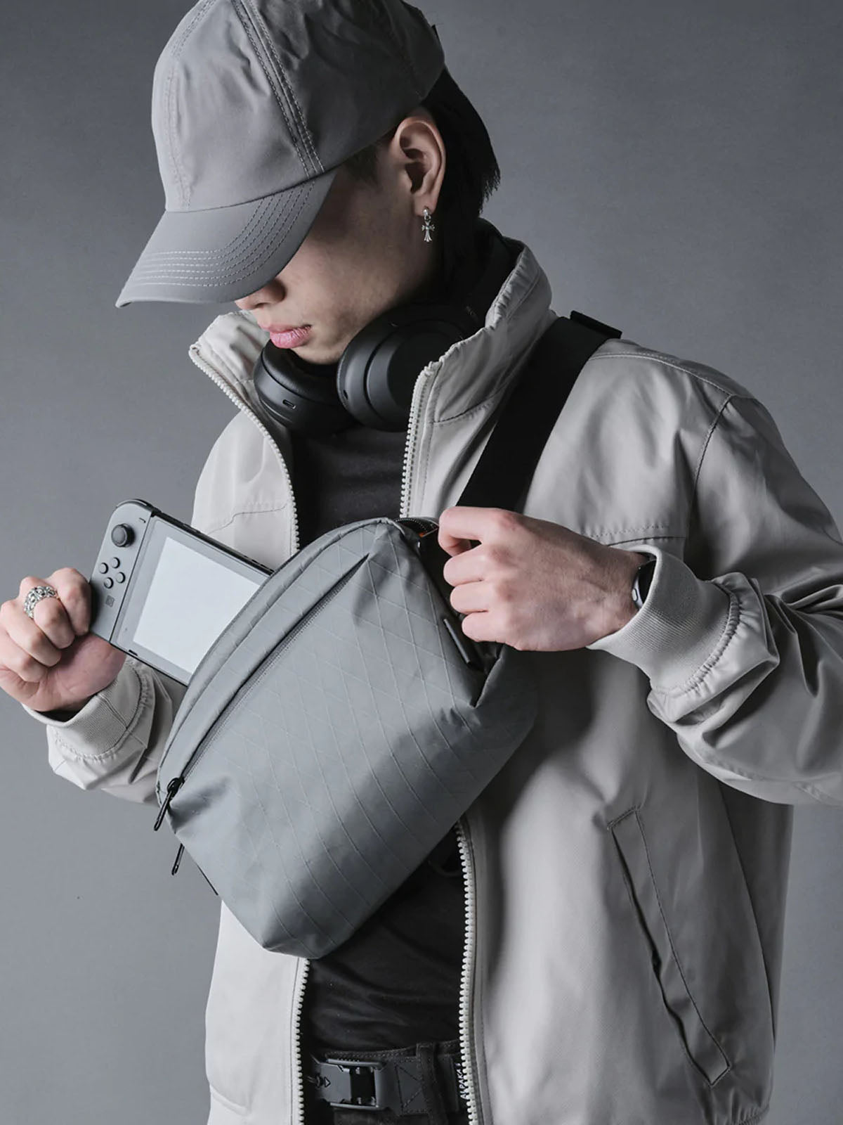 Alpaka Go Sling Mini Limited Edition Slate Grey VX21