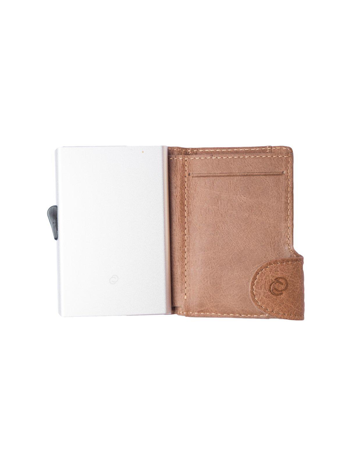 C-Secure Italian Leather RFID Wallet Cobblestone - MORE by Morello Indonesia