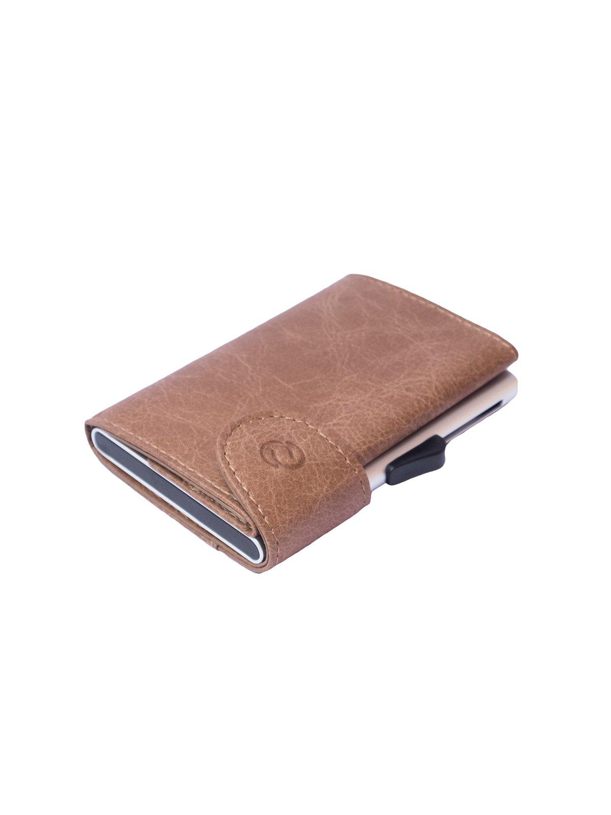 C-Secure Italian Leather RFID Wallet Cobblestone - MORE by Morello Indonesia