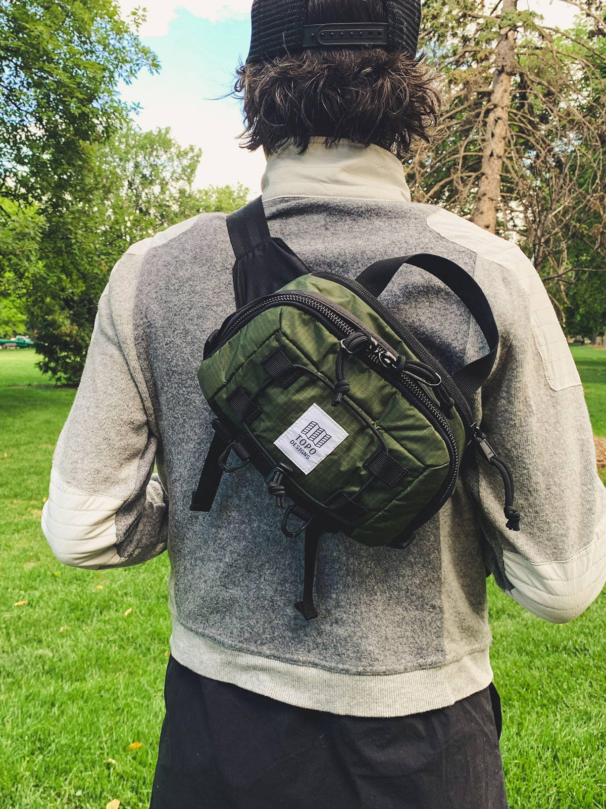 Topo Designs Mountain Hip Pack Olive