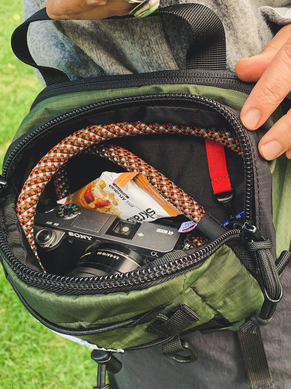 Topo Designs Mountain Hip Pack Black Blue