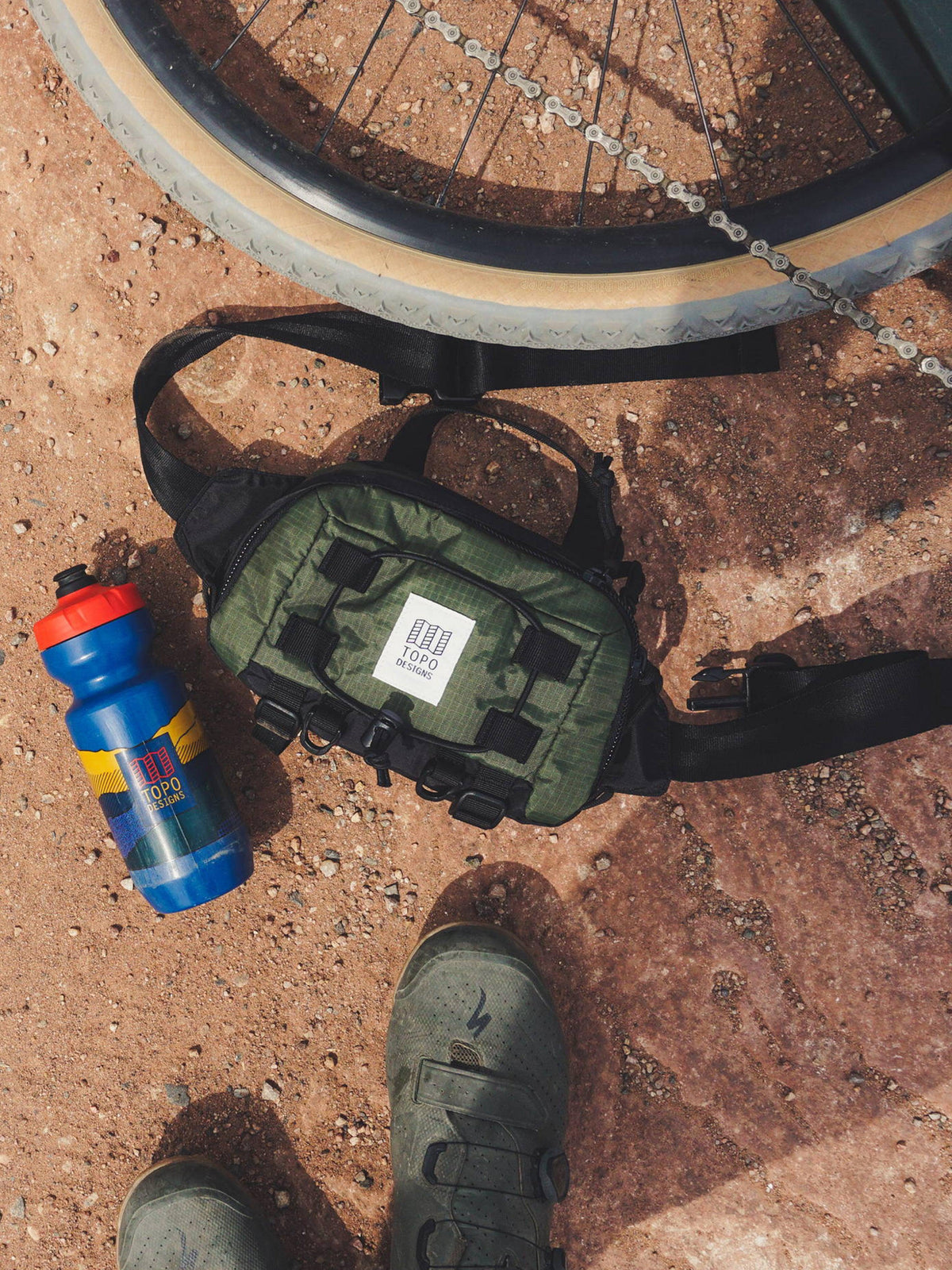 Topo Designs Mountain Hip Pack Olive