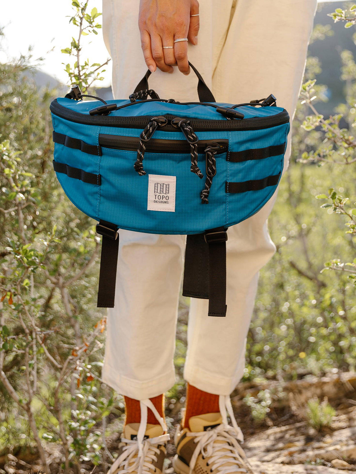 Topo Designs Mountain Sling Bag Black