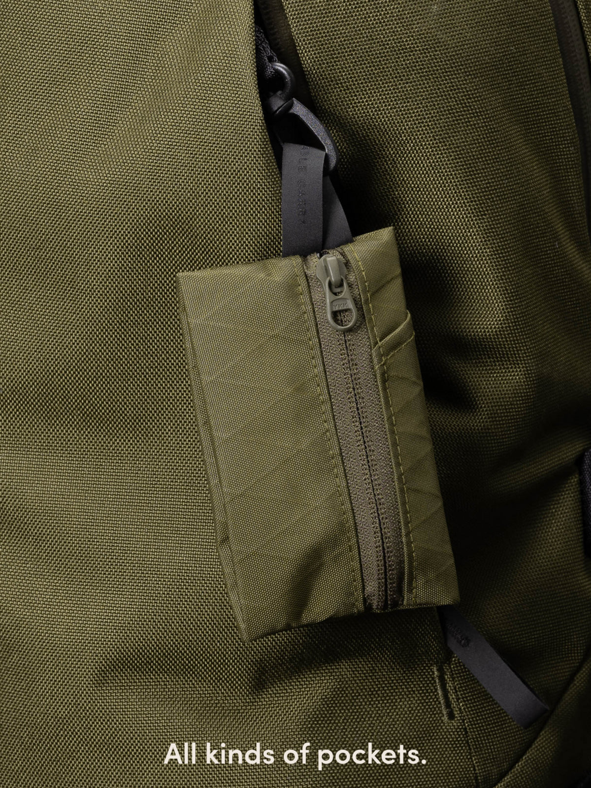 Able Carry Joey Pouch Cordura X-Pac White Alpine